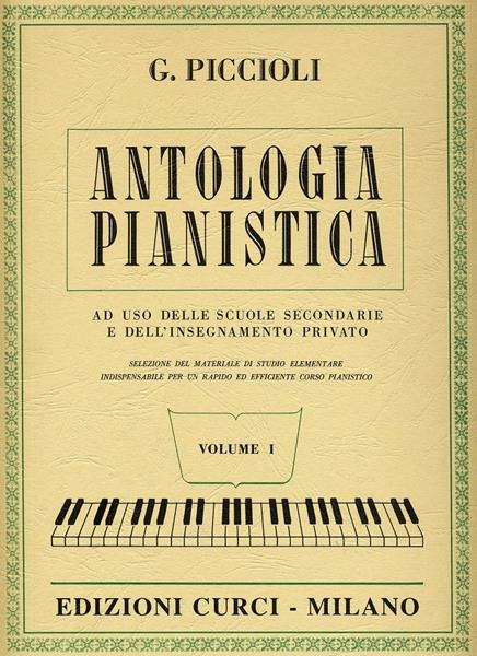 Copertina del libro ANTOLOGIA PIANISTICA 1