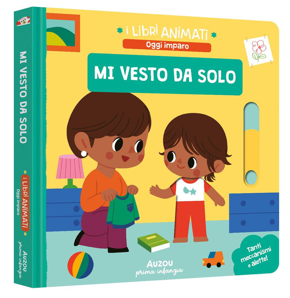 Copertina del libro MI VESTO DA SOLO. I LIBRI ANIMATI. EDIZ.