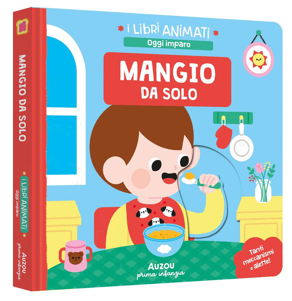 Copertina del libro MANGIO DA SOLO. I LIBRI ANIMATI. OGGI IM Immagine principale del prodotto