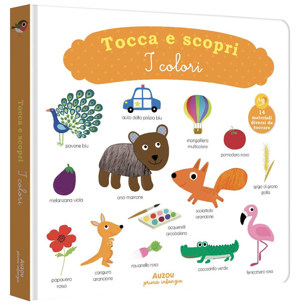 Copertina del libro I COLORI. TOCCA E SCOPRI. EDIZ. ILLUSTRA