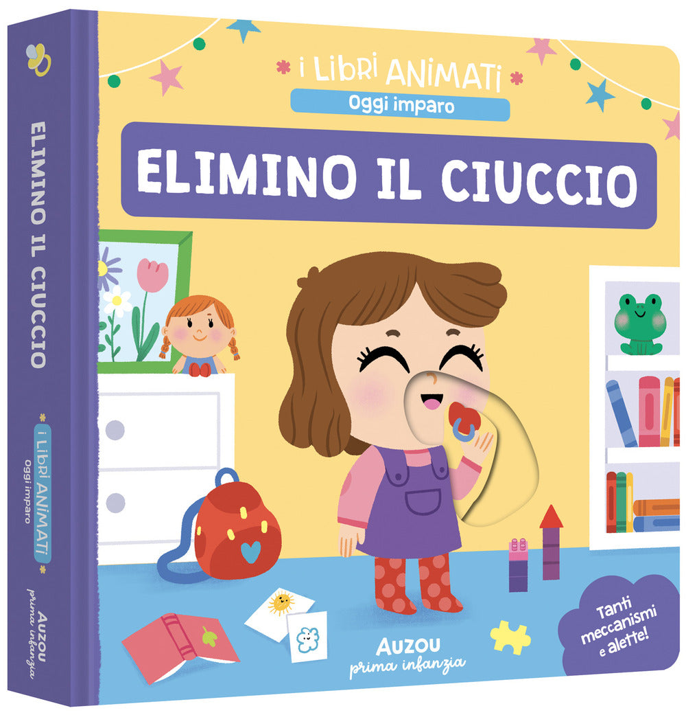 Copertina del libro ELIMINO IL CIUCCIO. I LIBRI ANIMATI. OGG