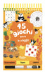 Copertina del libro 45 GIOCHI... IN VIAGGIO. EDIZ. A SPIRALE