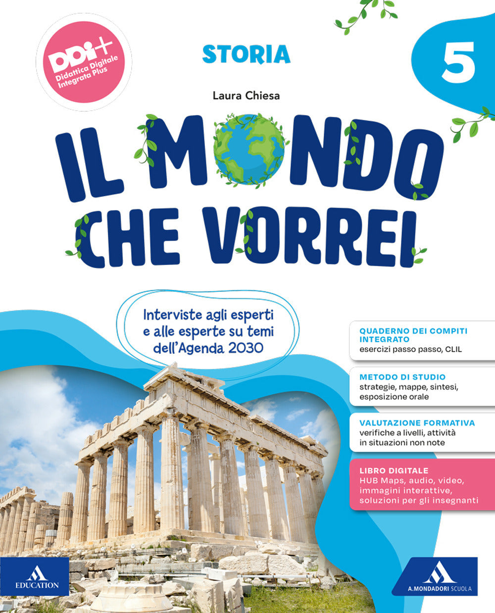 Copertina del libro IL MONDO CHE VORREI 5 ED. MISTA