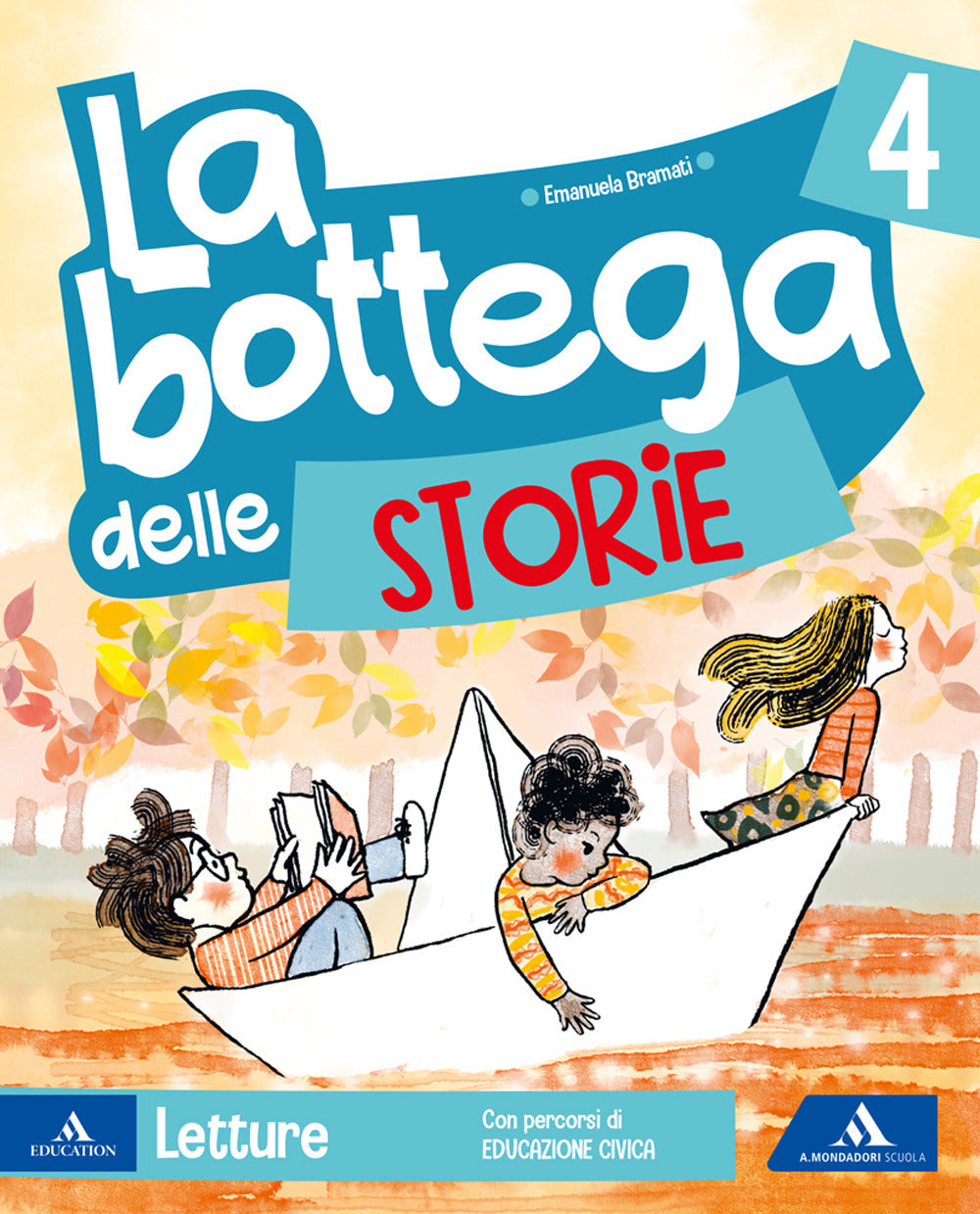 Copertina del libro LA BOTTEGA DELLE STORIE 4