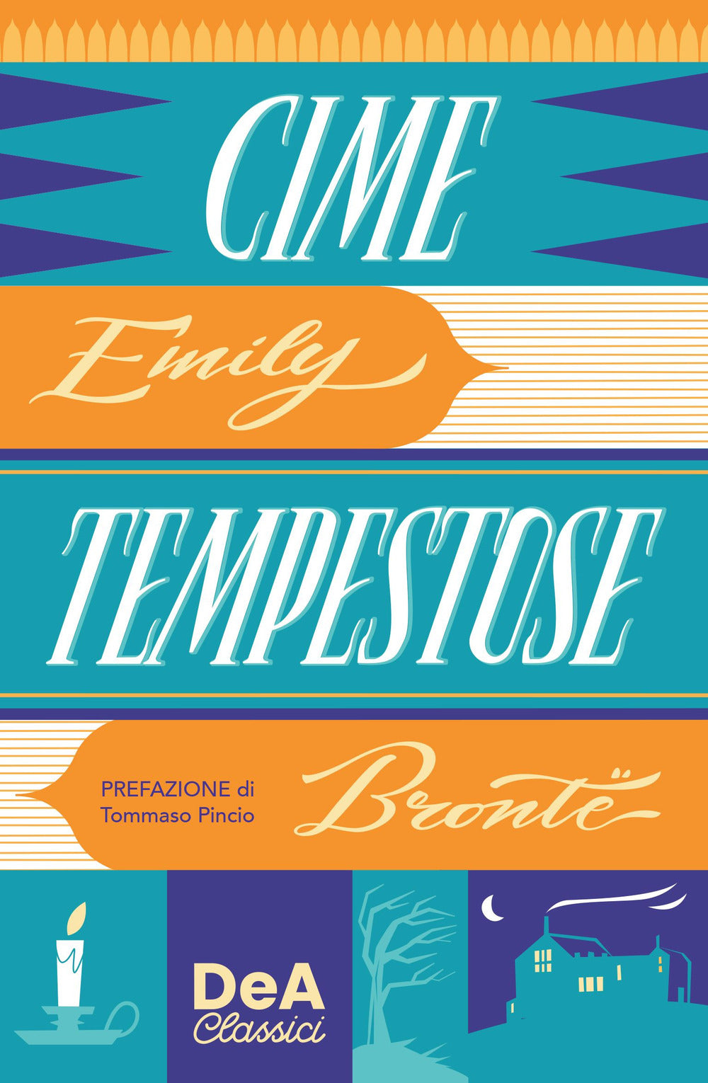 Copertina del libro CIME TEMPESTOSE