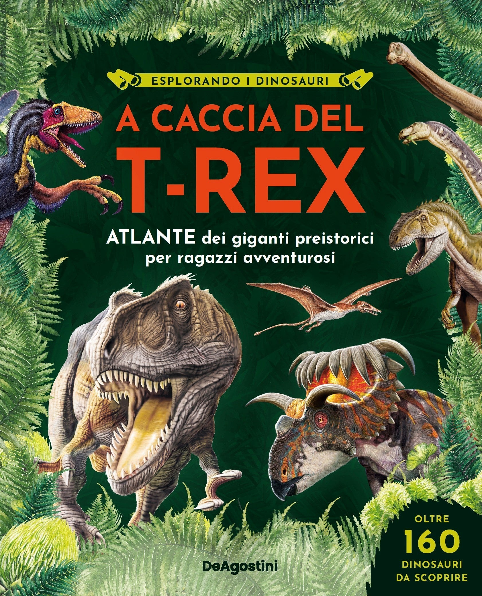 Copertina del libro A CACCIA DEL T-REX