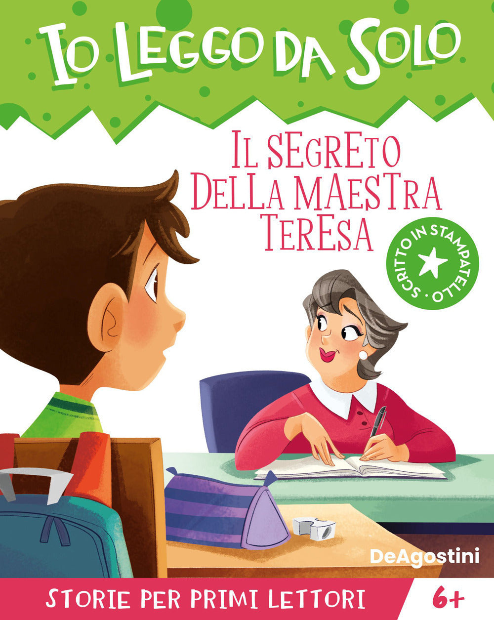 Copertina del libro IO LEGGO DA SOLO'IL SEGRETO DELLA MAESTR