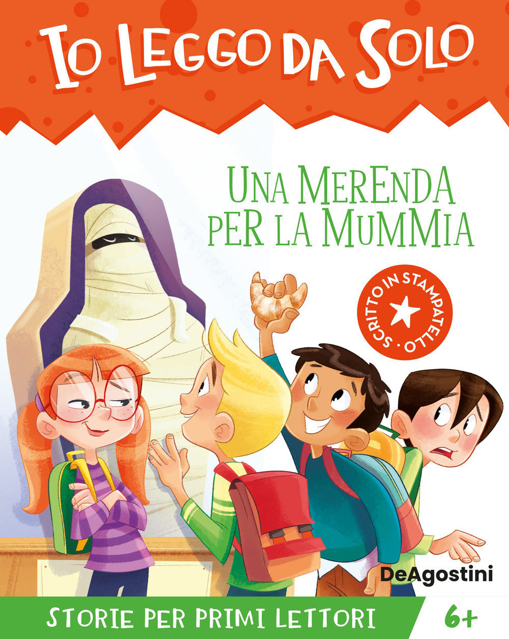 Copertina del libro IO LEGGO DA SOLO'UNA MERENDA PER LA MUMM