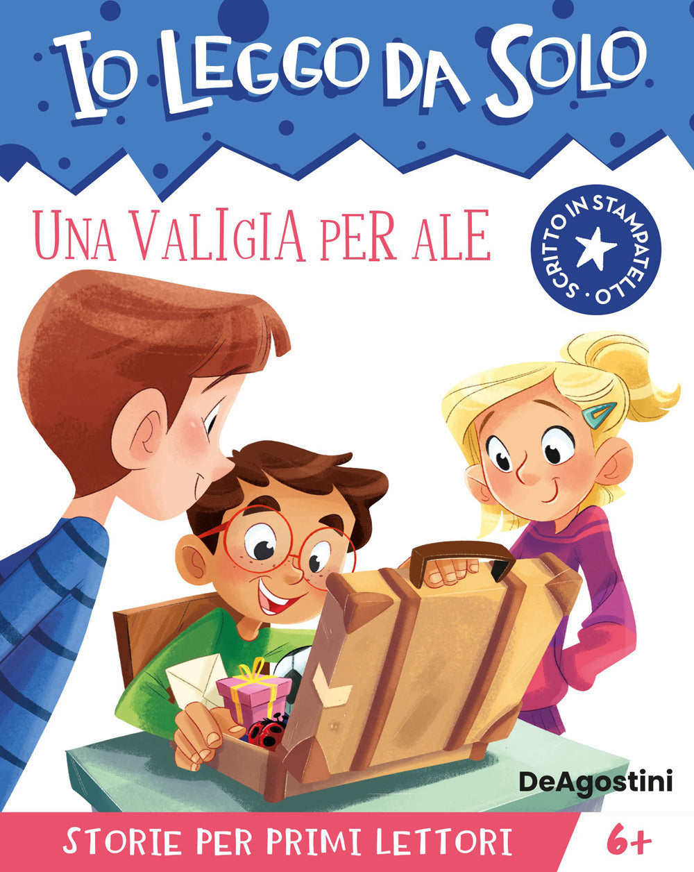 Copertina del libro IO LEGGO DA SOLO'UNA VALIGIA PER ALE