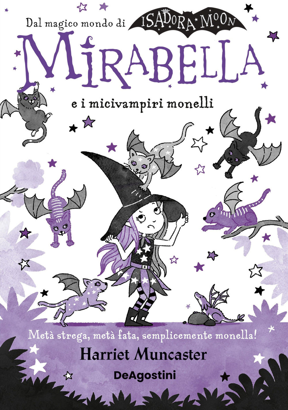 Copertina del libro MIRABELLA E I MICIVAMPIRI MONELLI