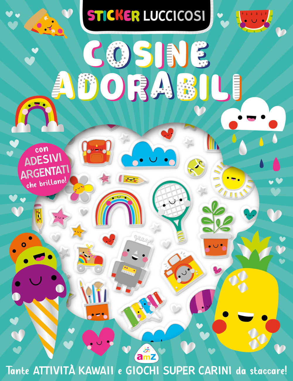 Copertina del libro STICKER LUCCICOSI COSINE ADORABILI