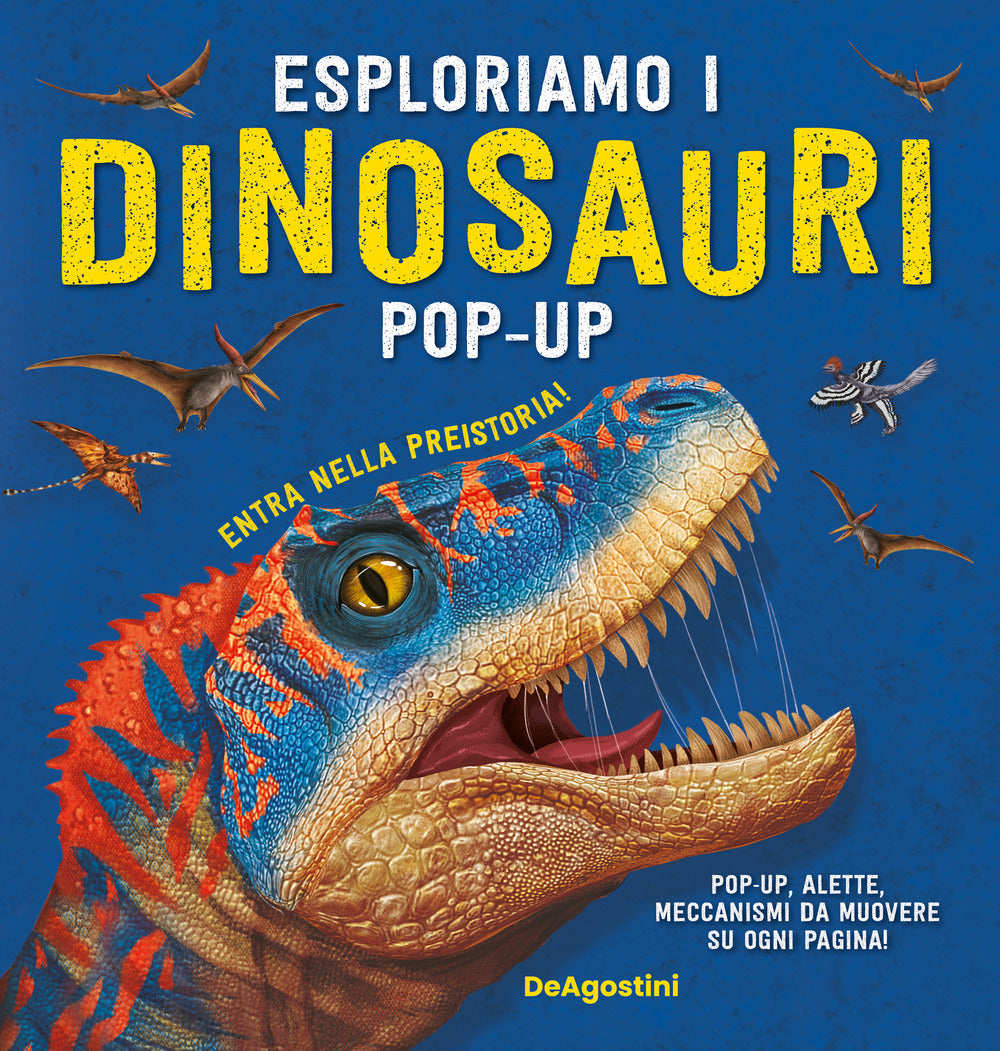 Copertina del libro ESPLORIAMO I DINOSAURI POP UP