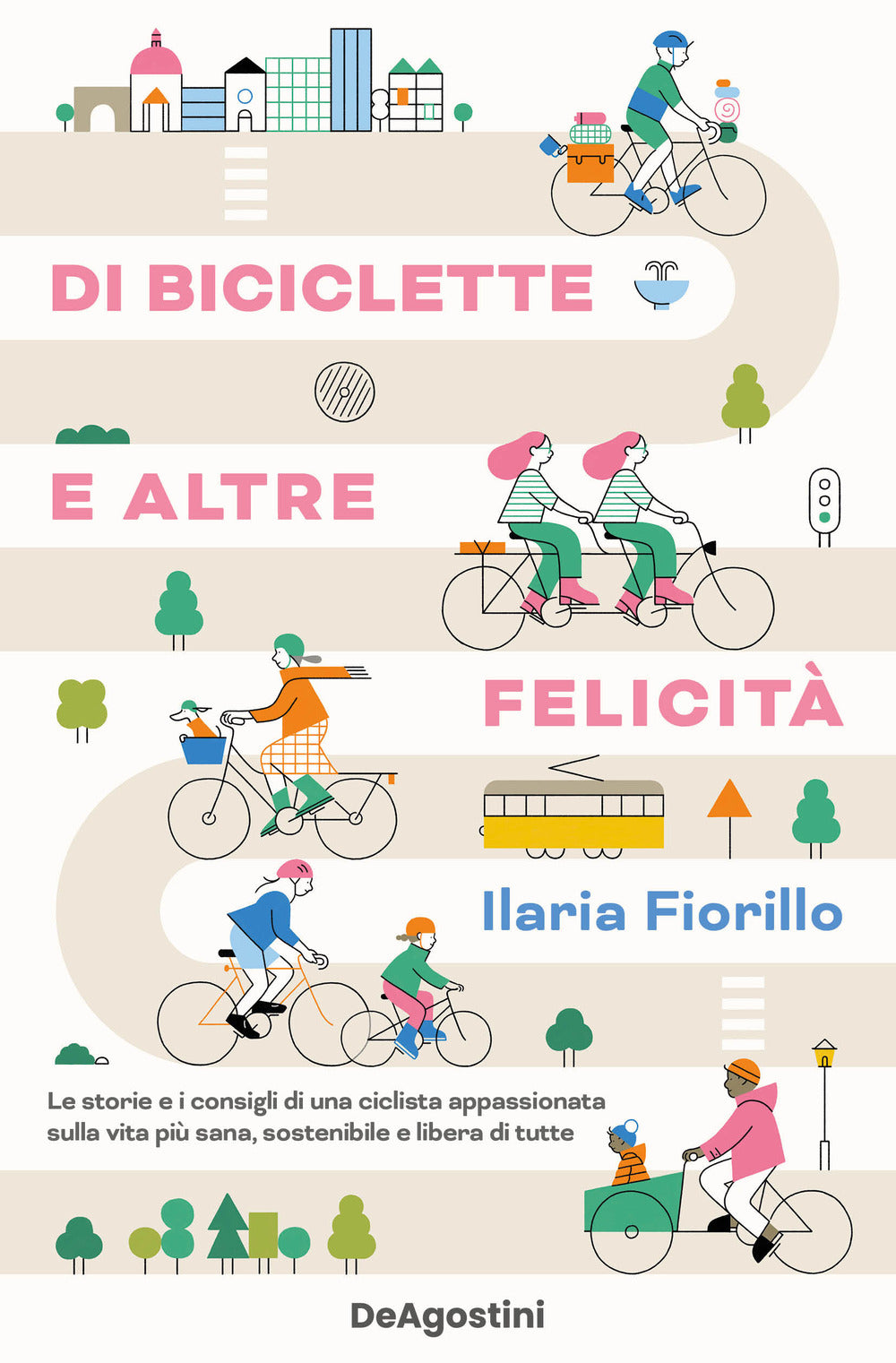 Copertina del libro DI BICICLETTE E ALTRE FELICIT