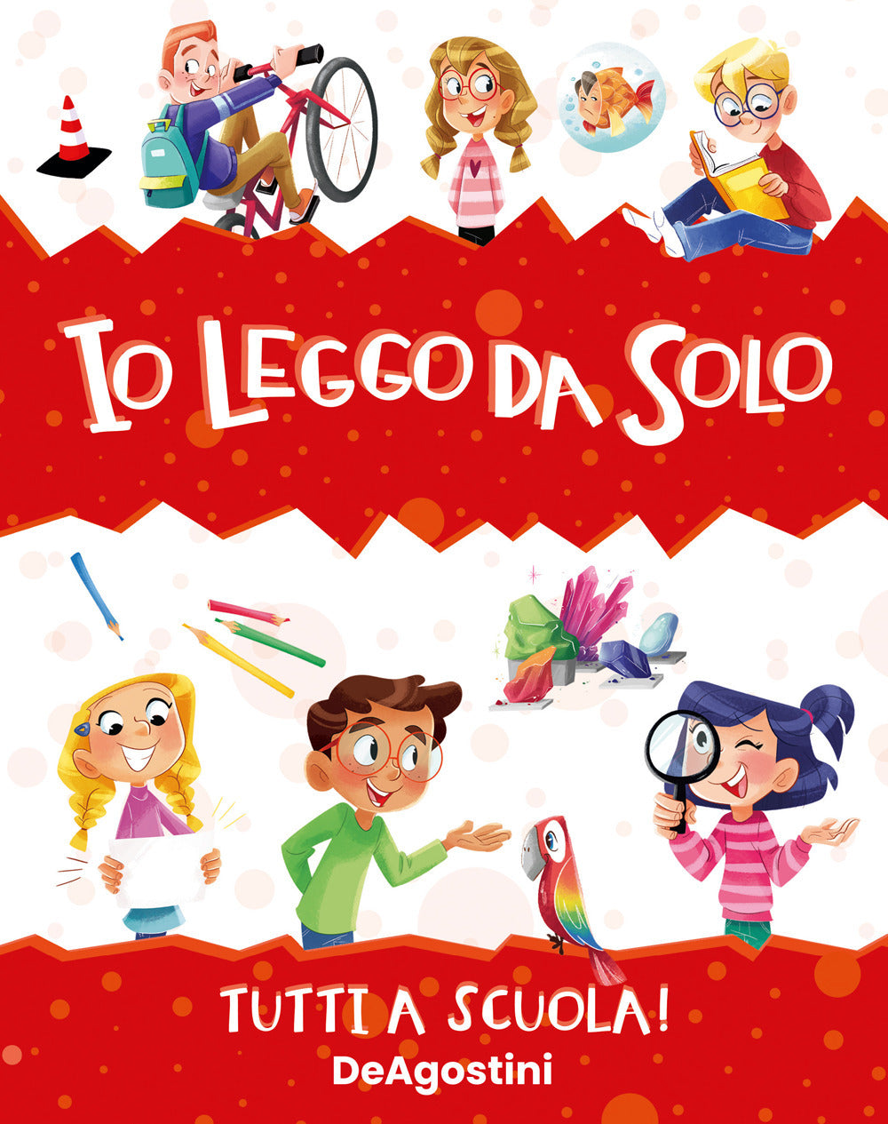 Copertina del libro COMPATTAMENTO IO LEGGO DA SOLO. TUTTI A