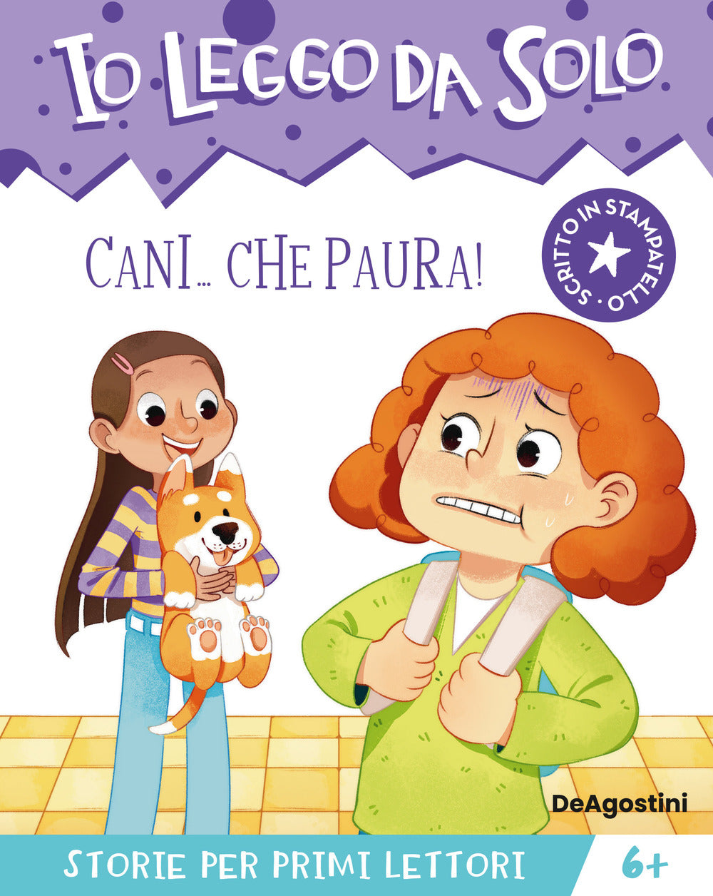 Copertina del libro IO LEGGO DA SOLO. CANI... CHE PAURA!