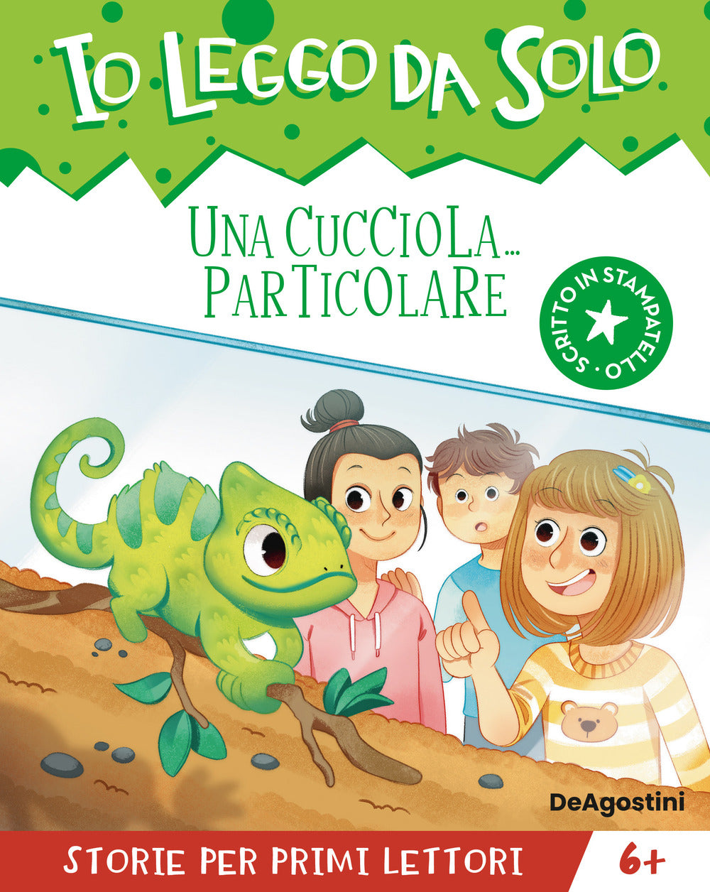 Copertina del libro IO LEGGO DA SOLO. UNA CUCCIOLA PARTICOLA