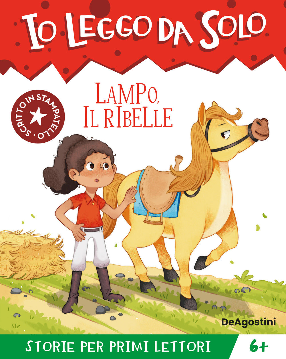 Copertina del libro IO LEGGO DA SOLO. LAMPO, IL RIBELLE