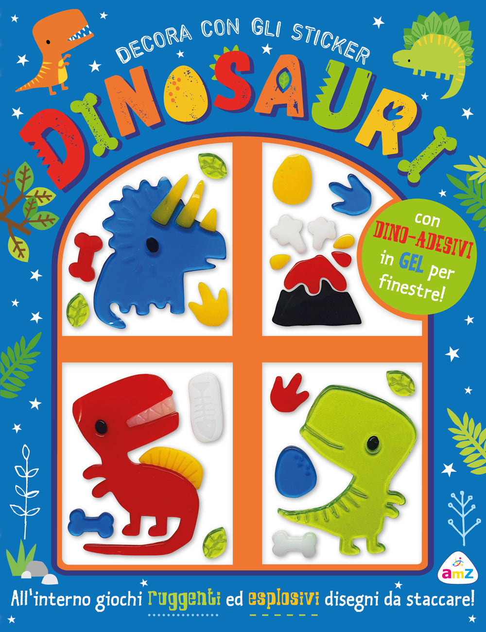 Copertina del libro DECORA CON GLI STICKER.
