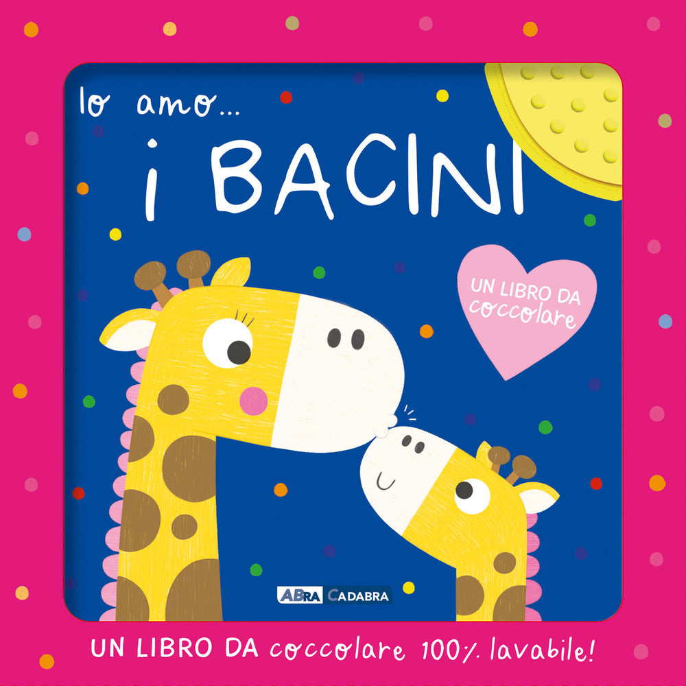 Copertina del libro IO AMO I BACINI. LIBRO STOFFA