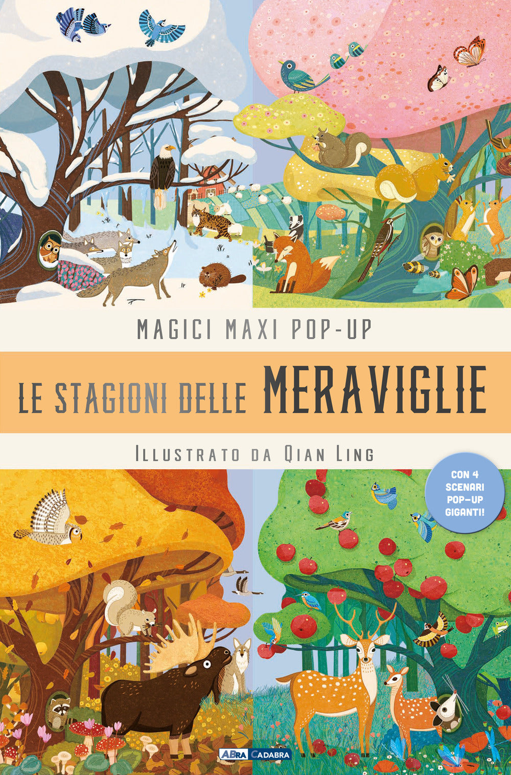Copertina del libro MAGICI MAXI POP UP. LA STAGIONE DELLE ME