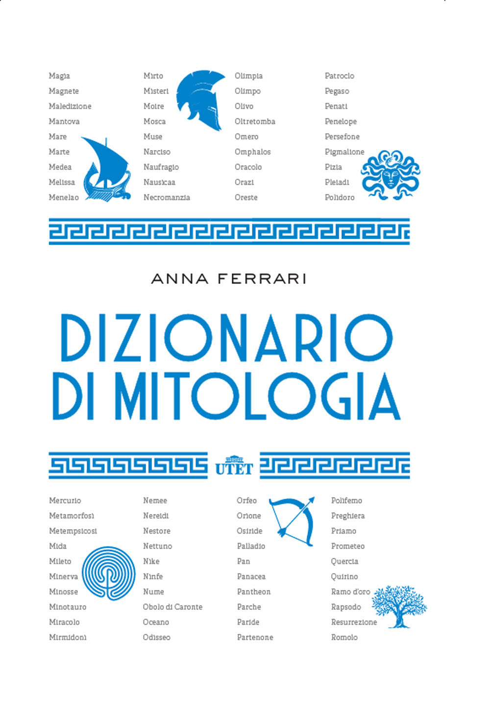 Copertina del libro DIZIONARIO DI MITOLOGIA