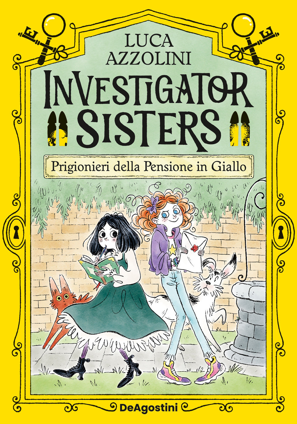 Copertina del libro INVESTIGATOR SISTERS. PRIGIONIERI NELLA