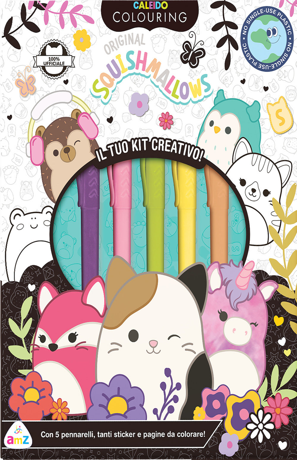 Copertina del libro SQUISHMALLOWS. CALEIDO COLOURING. IL TUO