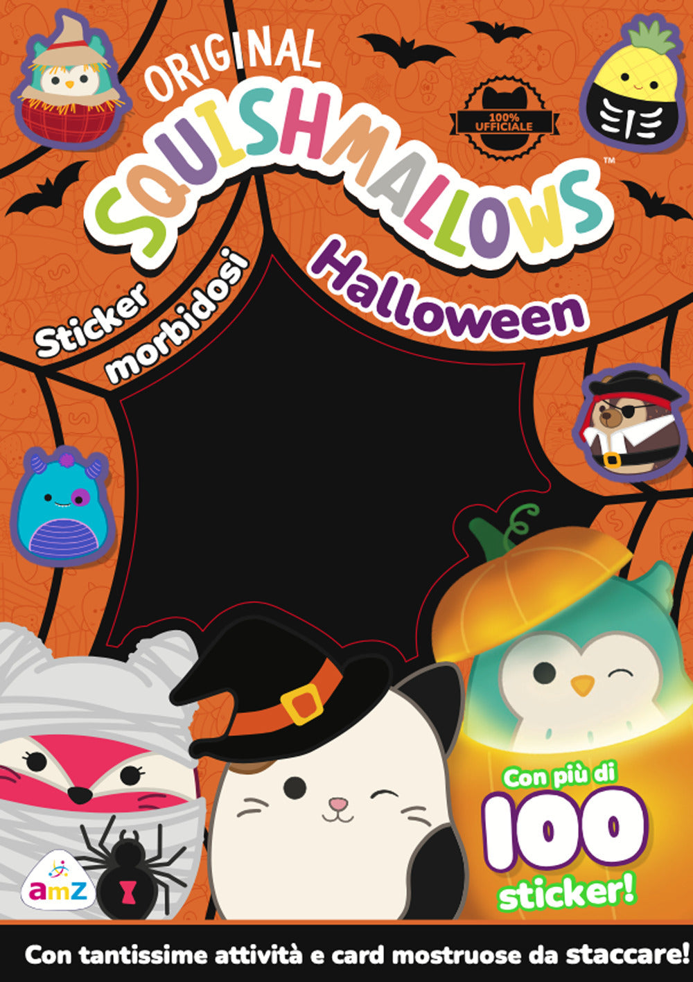 Copertina del libro SQUISMALLOWS-STICKER MORBIDOSI SPOOKY