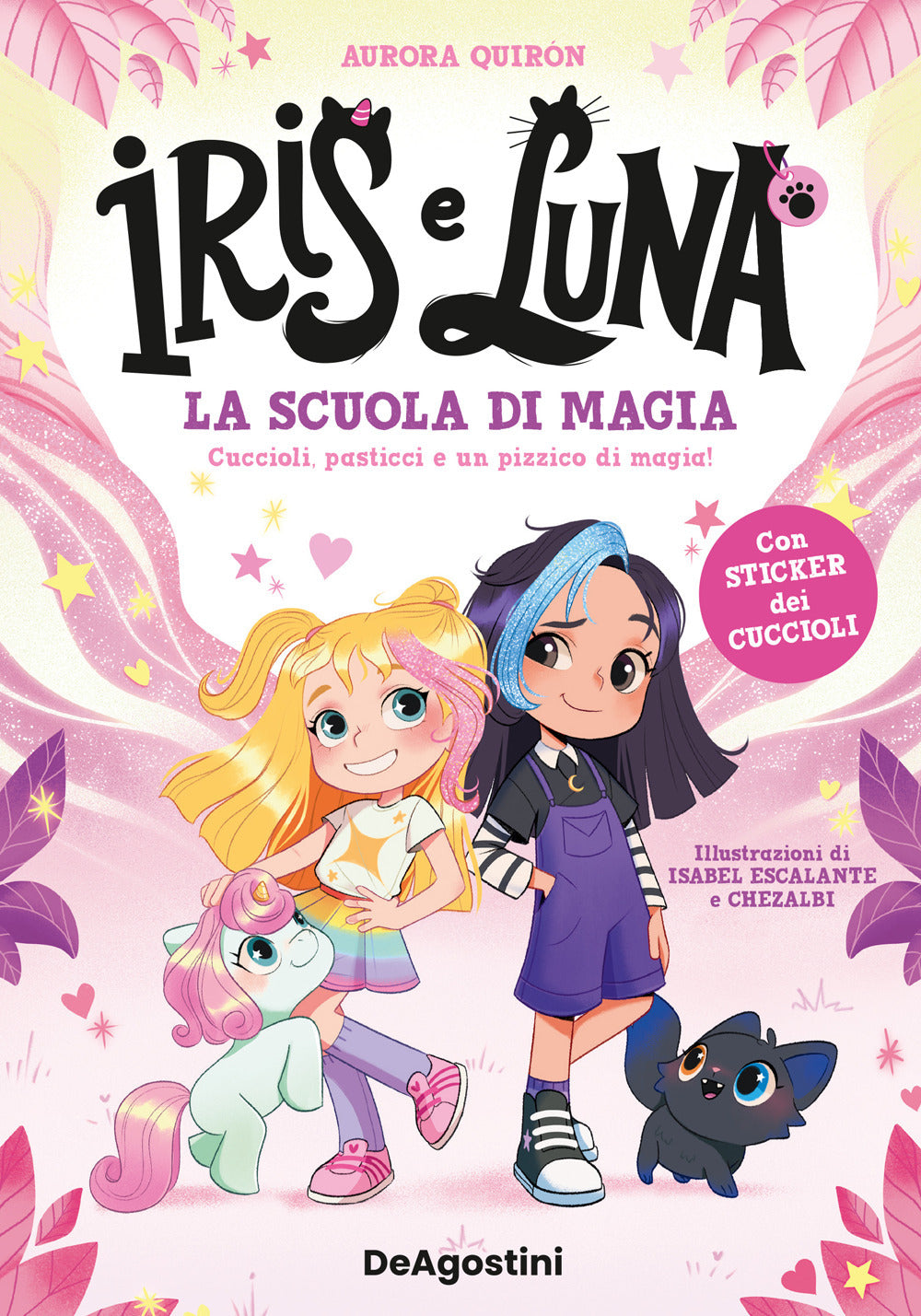 Copertina del libro IRIS & LUNA. LA SCUOLA DI MAGIA