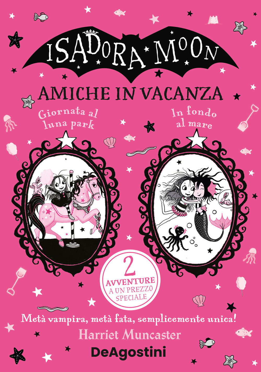 Copertina del libro ISADORA MOON. AMICHE IN VACANZA!