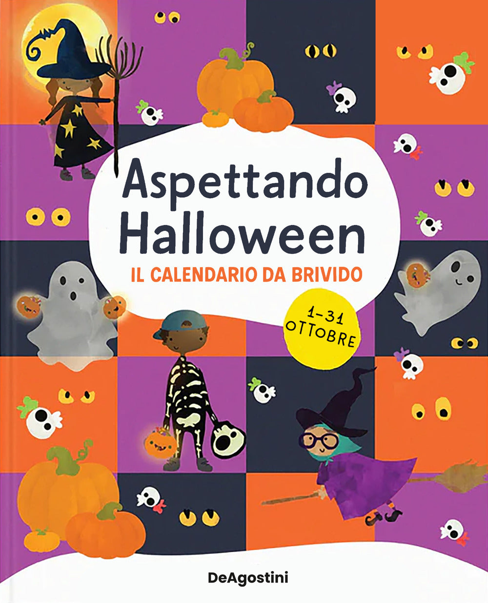 Copertina del libro ASPETTANDO HALLOWEEN. IL CALENDARIO 1-31
