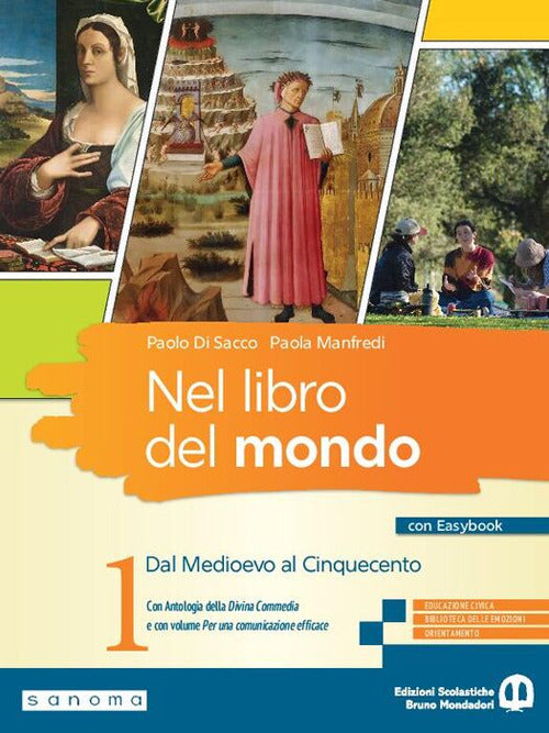 Copertina del libro NEL LIBRO DEL MONDO 1 CON ANTOLOGIA DELL