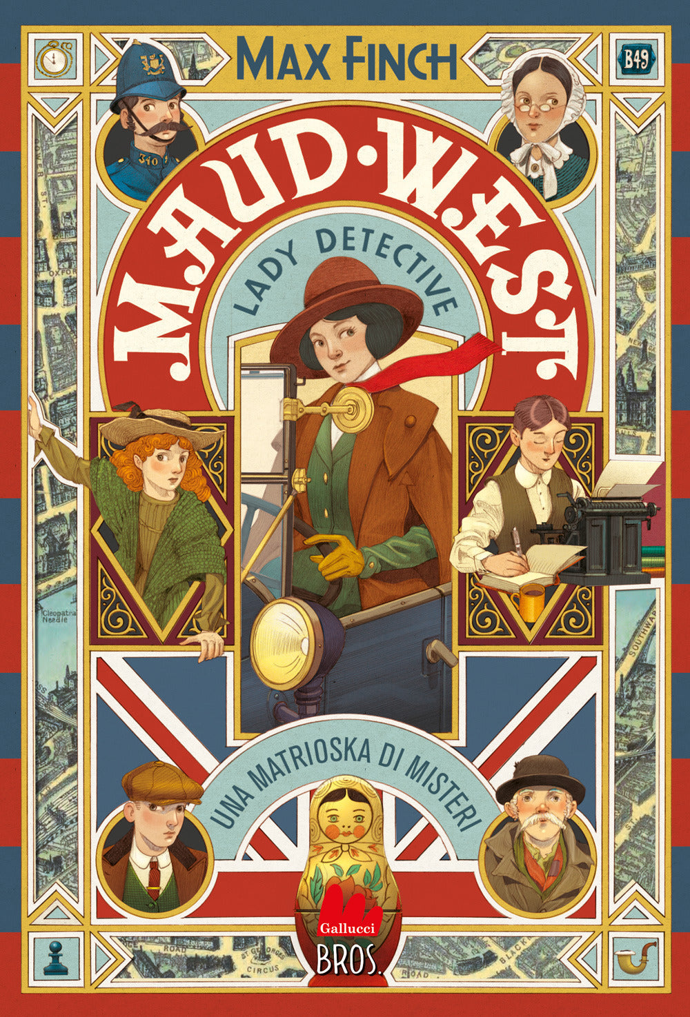 Copertina del libro MAUD WEST. UNA MATRIOSKA DI MI Immagine principale del prodotto