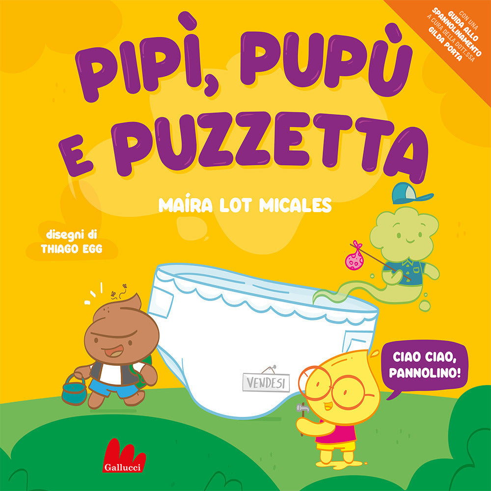 Copertina del libro PIPI', PUPU' E PUZZETTA Immagine principale del prodotto