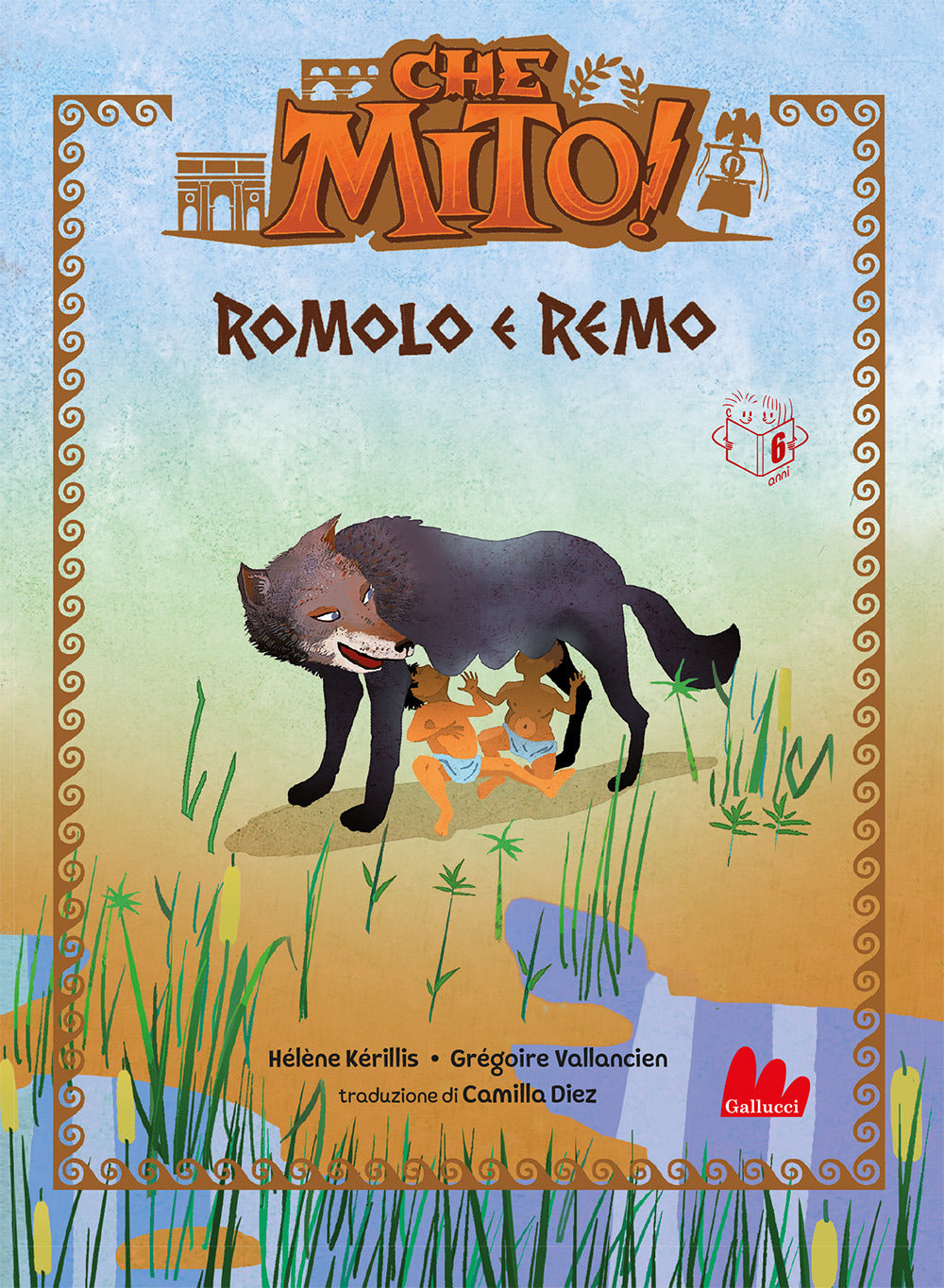 Copertina del libro ROMOLO E REMO - CHE MITO!