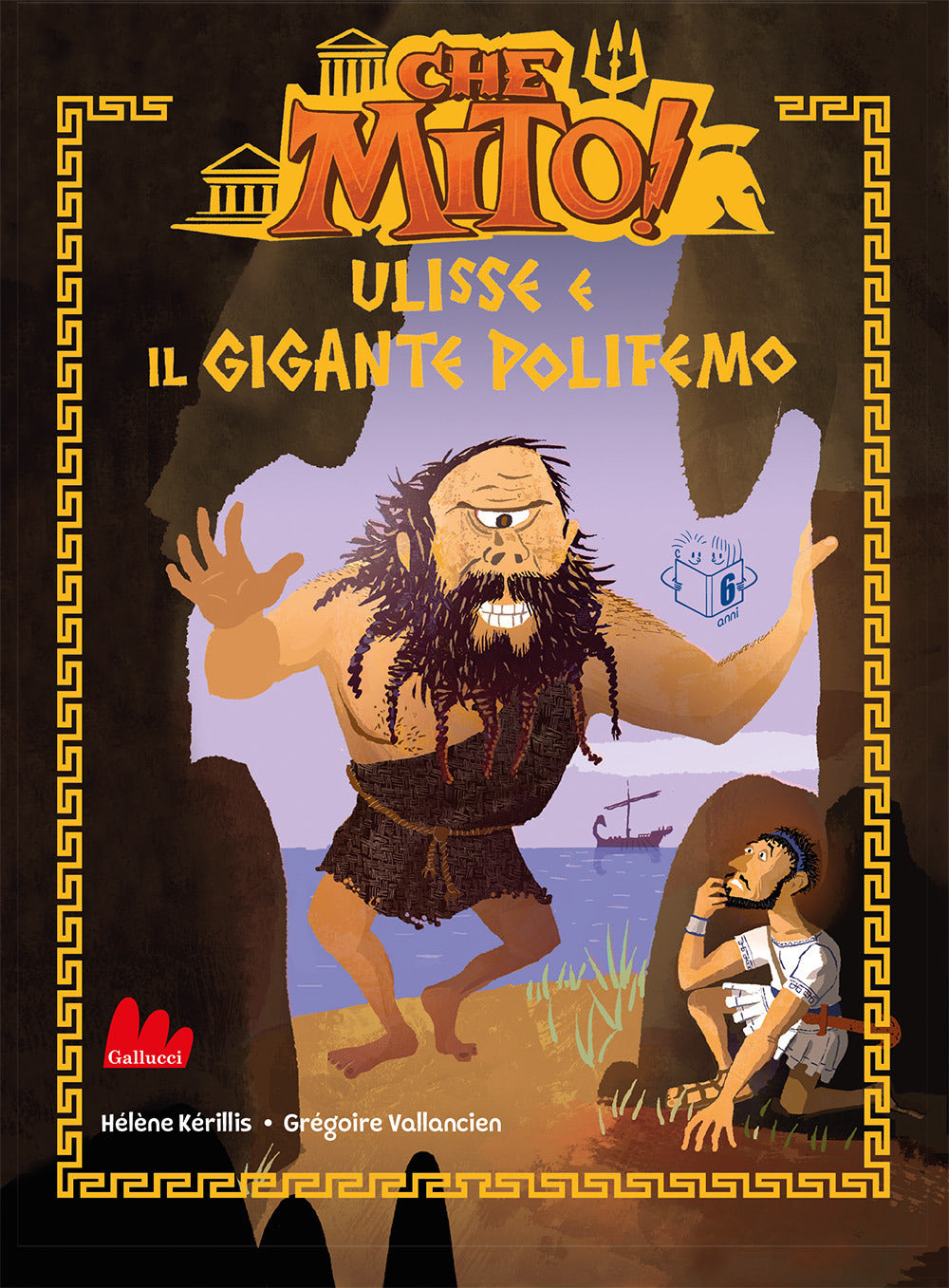 Copertina del libro ULISSE E IL GIGANTE POLIFEMO - Immagine principale del prodotto