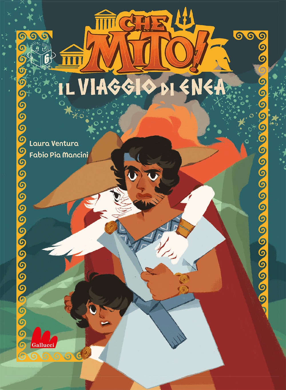 Copertina del libro IL VIAGGIO DI ENEA - CHE MITO!