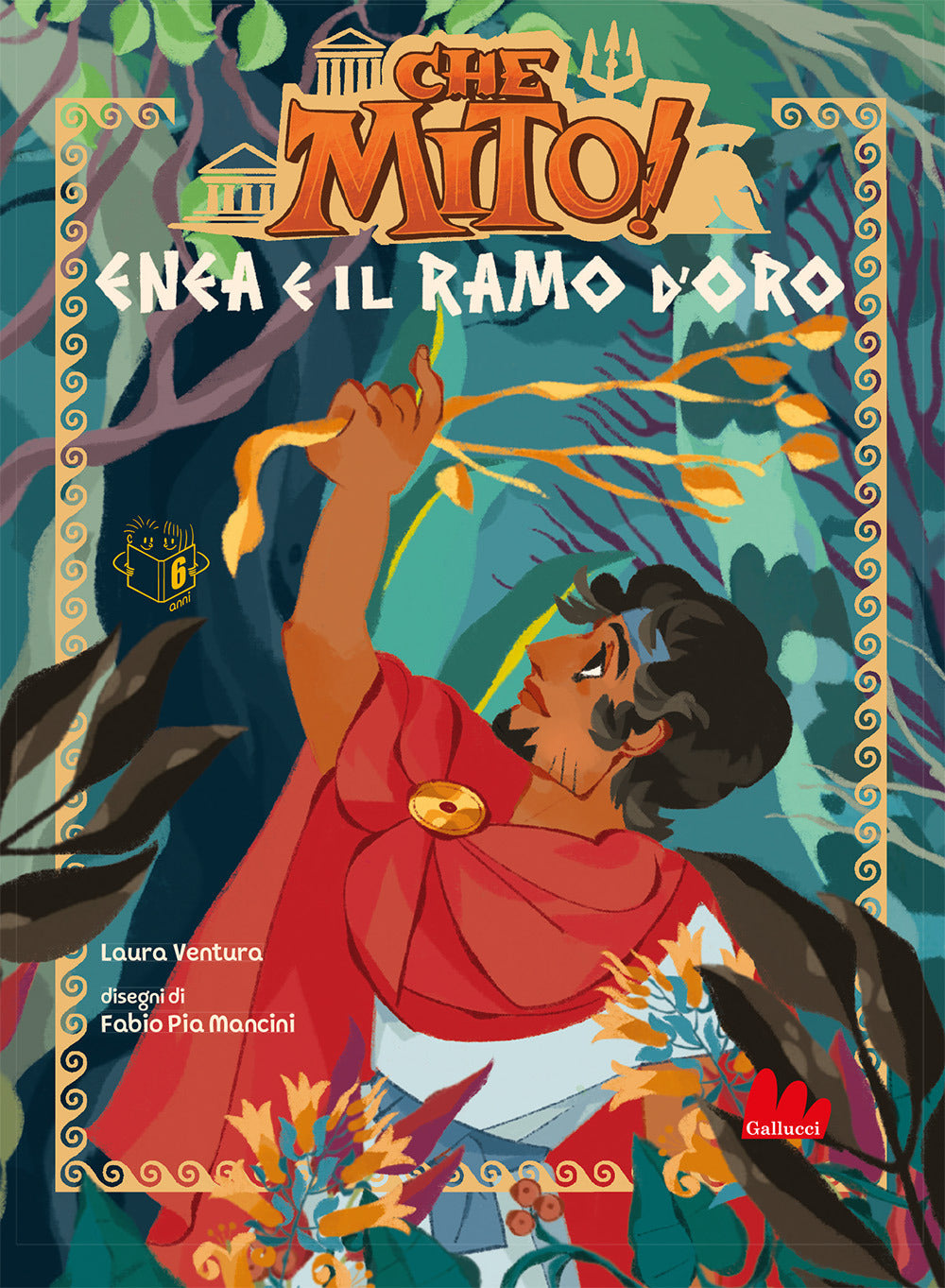 Copertina del libro ENEA E IL RAMO D'ORO - CHE MIT
