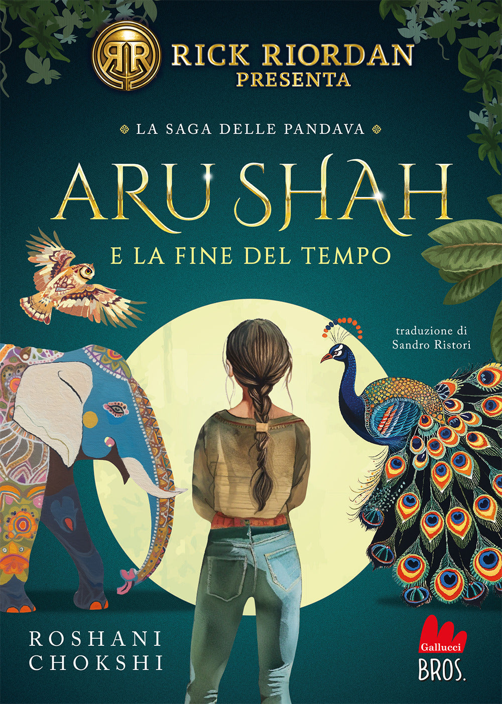 Copertina del libro ARU SHAH E LA FINE DEL TEMPO