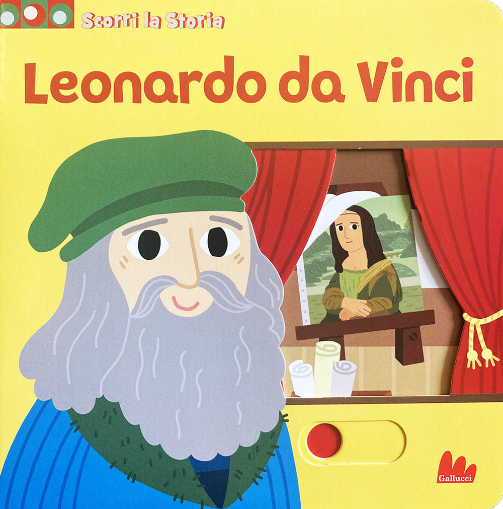 Copertina del libro SCORRI LA STORIA - LEONARDO DA