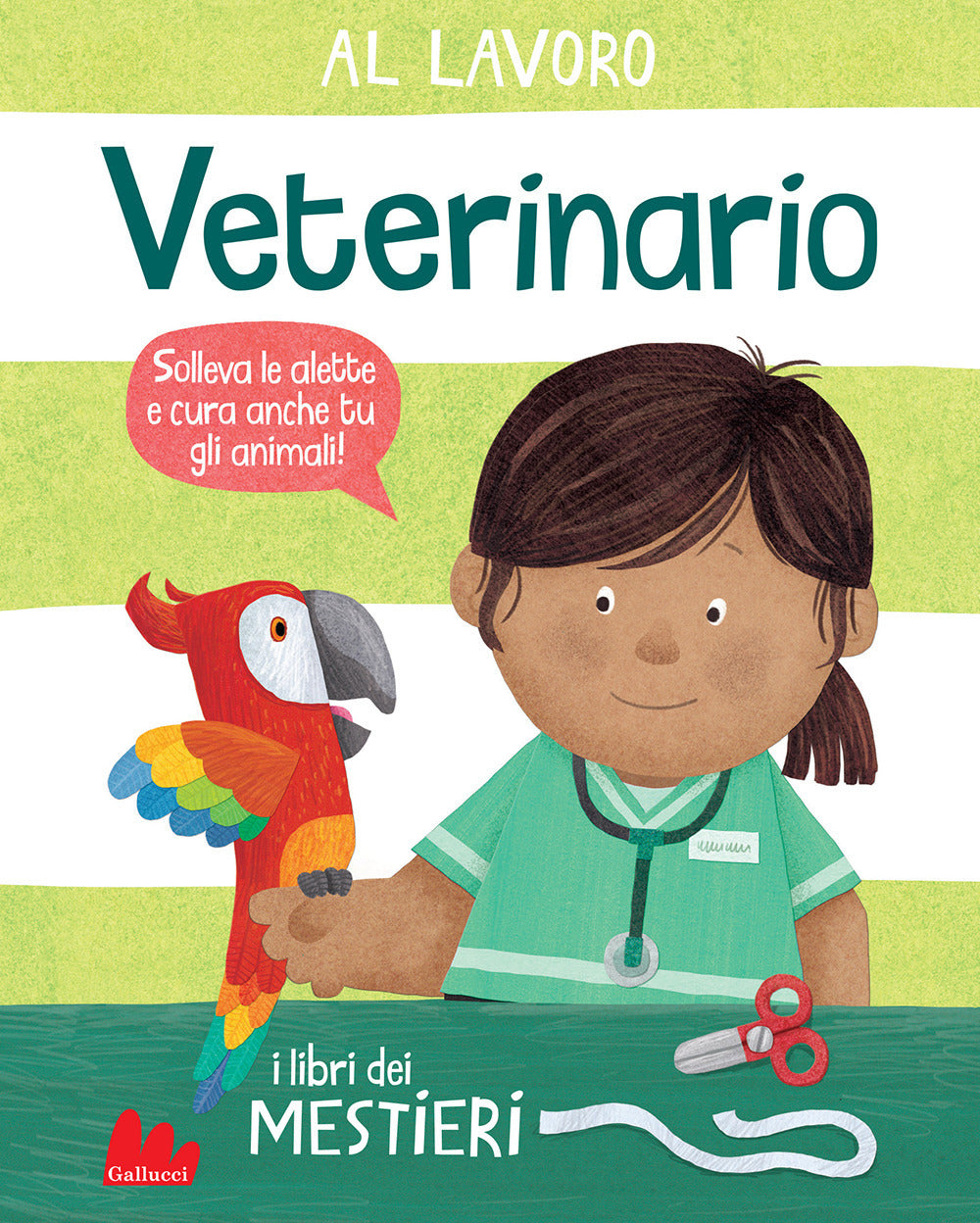 Copertina del libro AL LAVORO. VETERINARIO