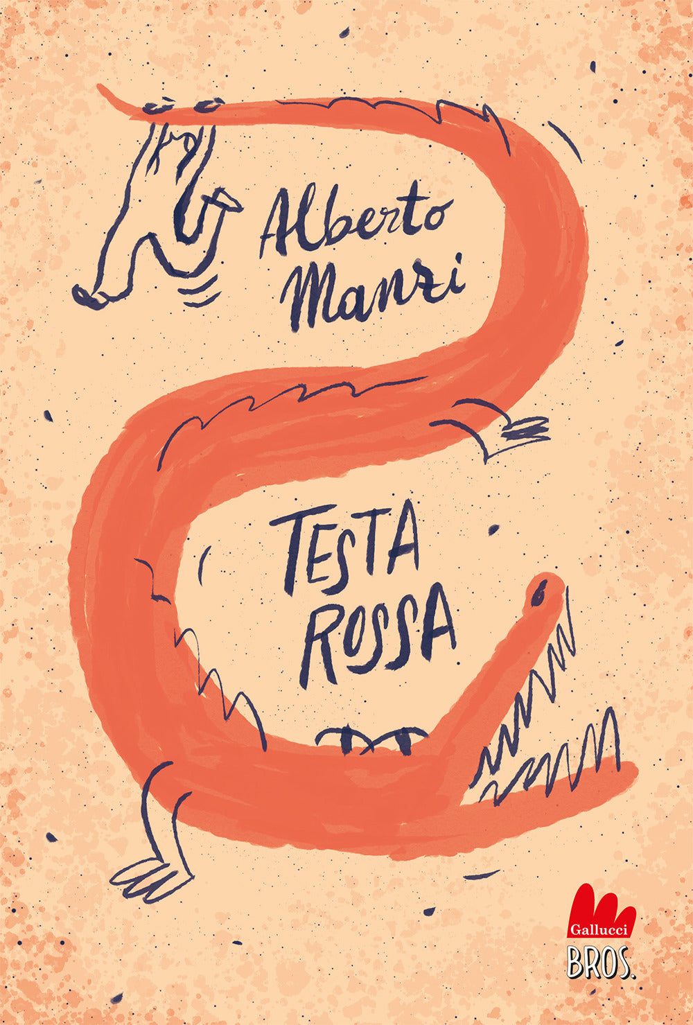 Copertina del libro TESTA ROSSA