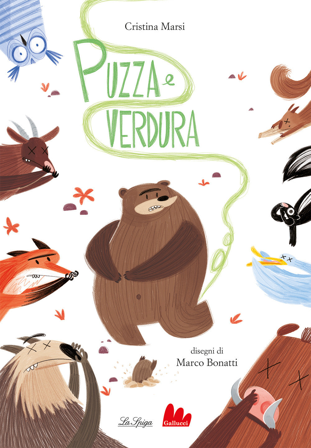 Copertina del libro PUZZA E VERDURA Immagine principale del prodotto