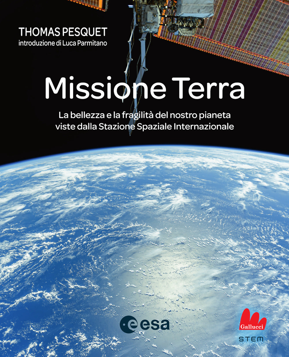 Copertina del libro LA TERRA DALLO SPAZIO