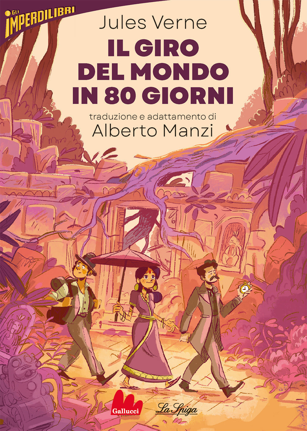 Copertina del libro IL GIRO DEL MONDO IN 80 GIORNI Immagine principale del prodotto