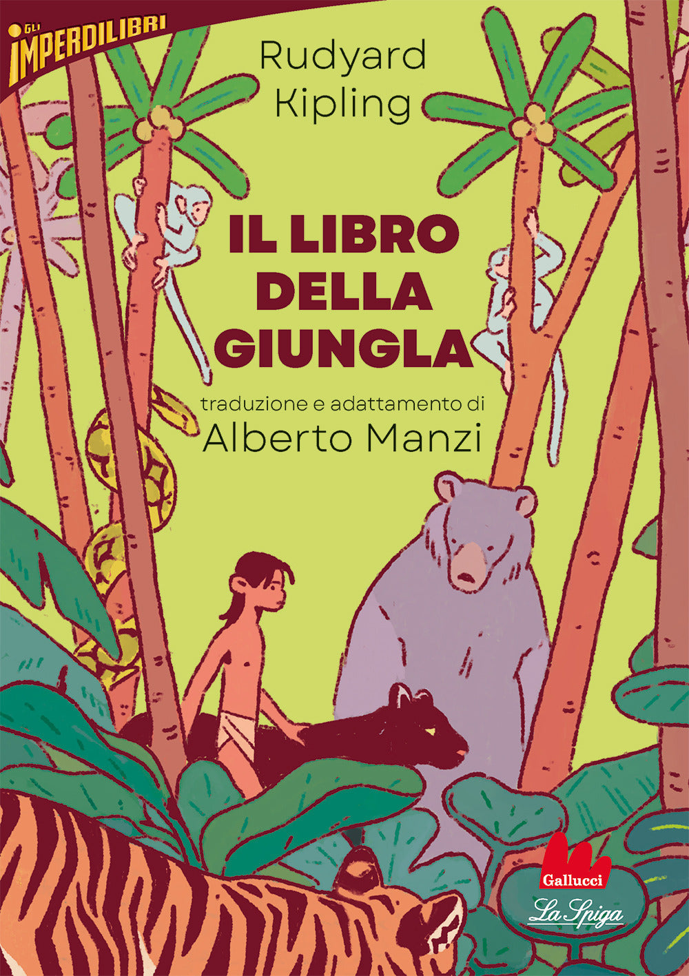Copertina del libro IL LIBRO DELLA GIUNGLA