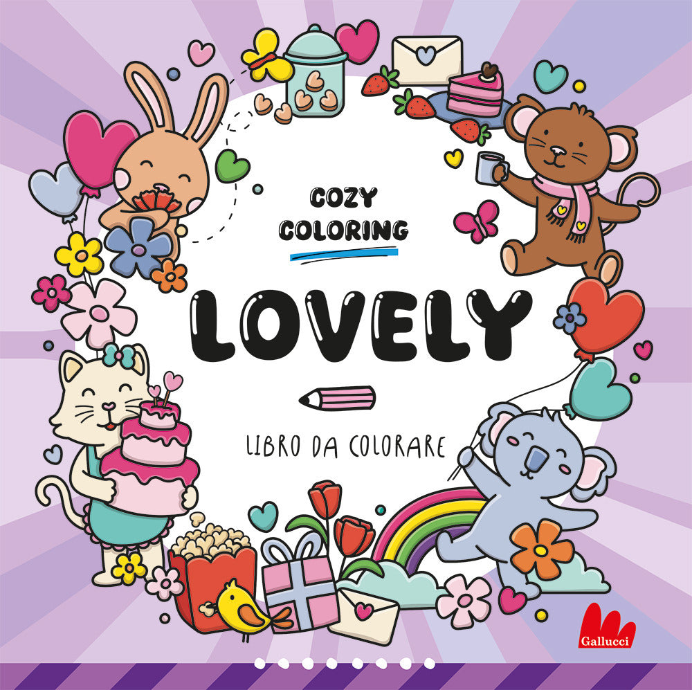 Copertina del libro COZY COLORING. LOVELY