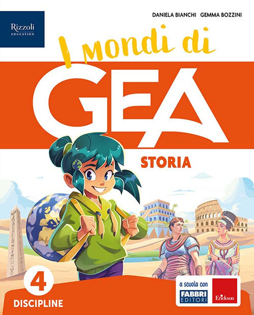 Copertina del libro I MONDI DI GEA CLASSE 4 ANTROP+SCIENT SE