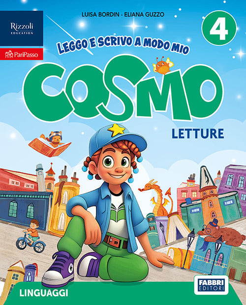 Copertina del libro LETT.4 GRAM COSMO LEGGO E SCRIVO 4