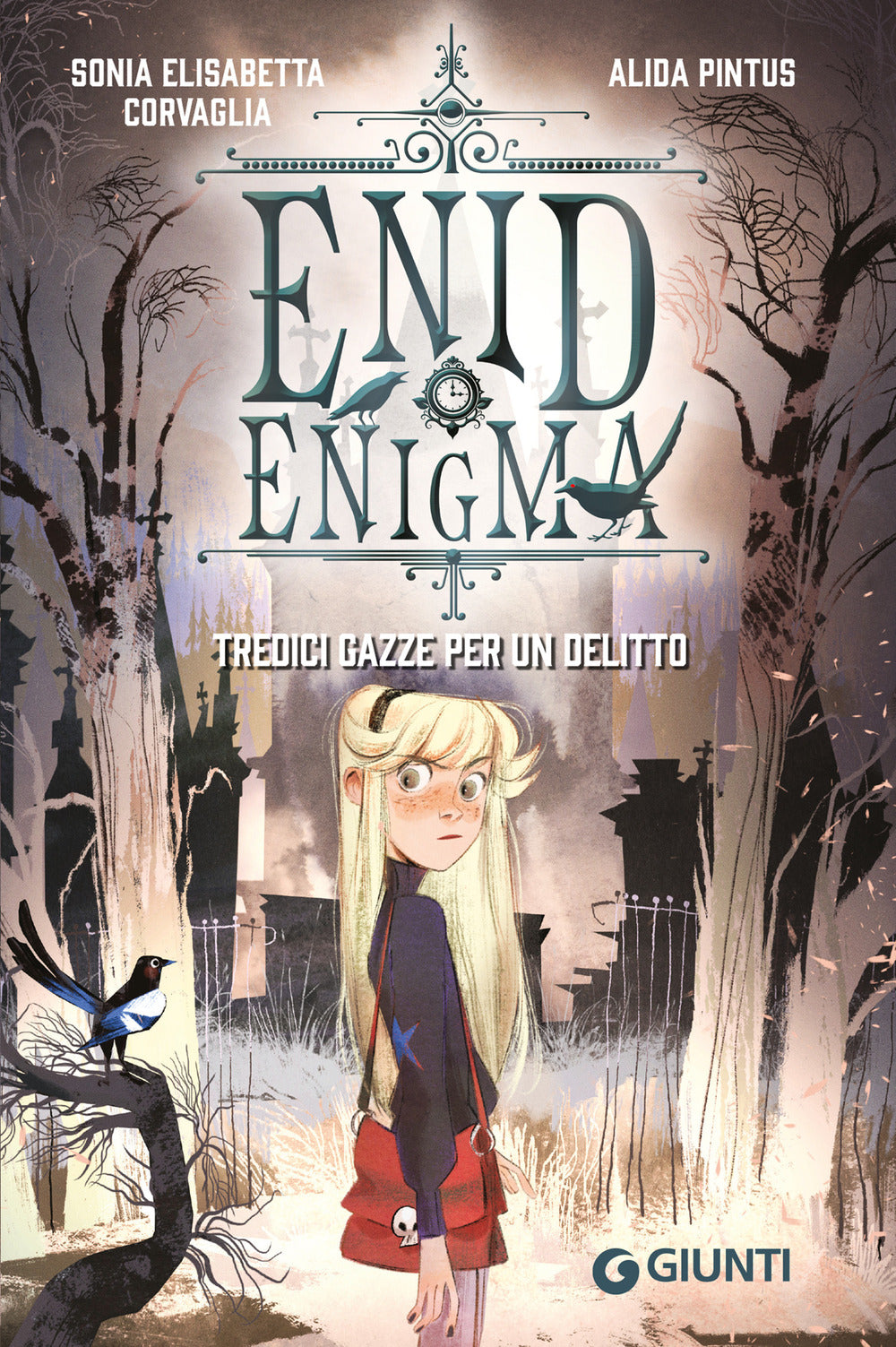 Copertina del libro ENID ENIGMA. TREDICI GAZZE PER UN DELITT